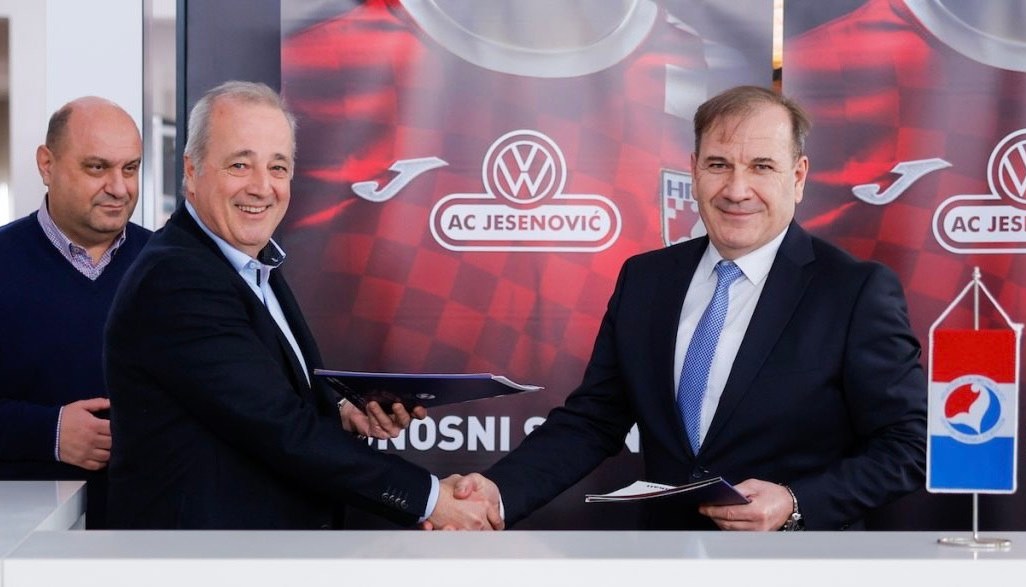 Ugovor s sponzorstvu sklopljen s HRS om