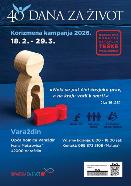 Varazdin korizmena kampanja 40dzz 2026 najava