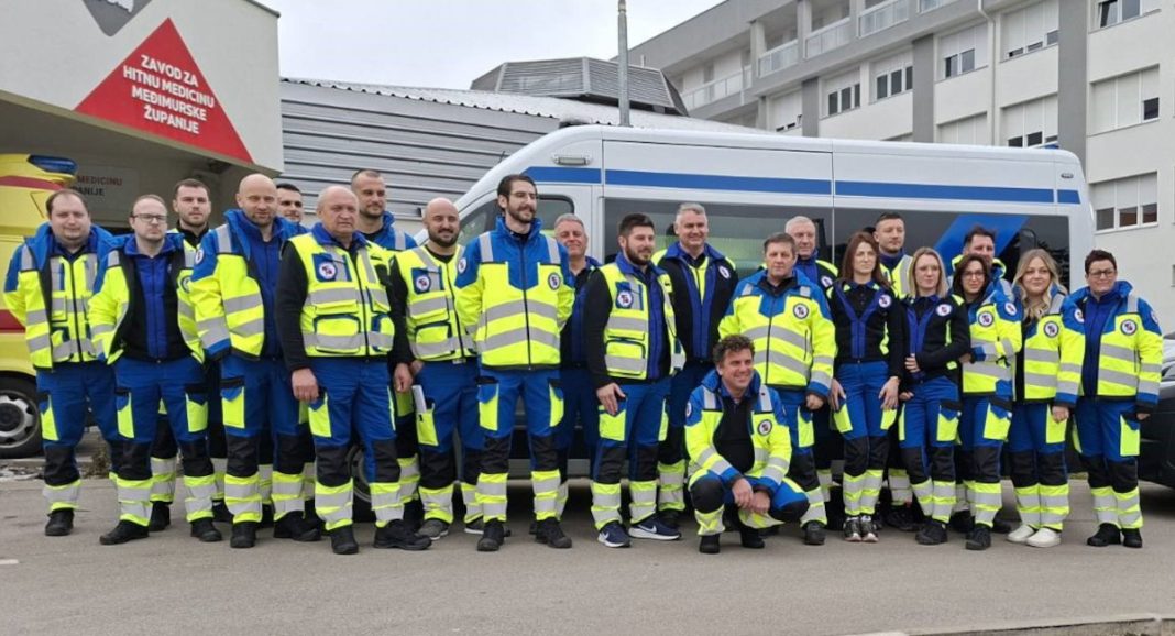 Djelatnici saniteta u Međimurju: Nova odjeća, nova vozila, viši standardi Hitna medicina.donacija