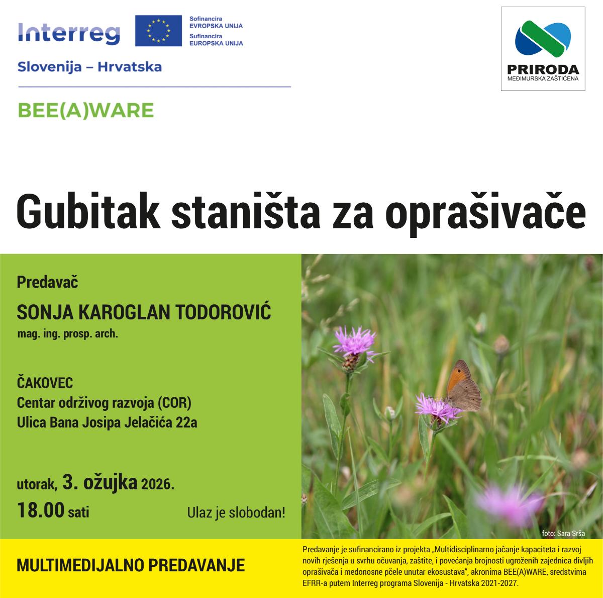 Pozivnica predavanja Bee(A)ware 2 (1)