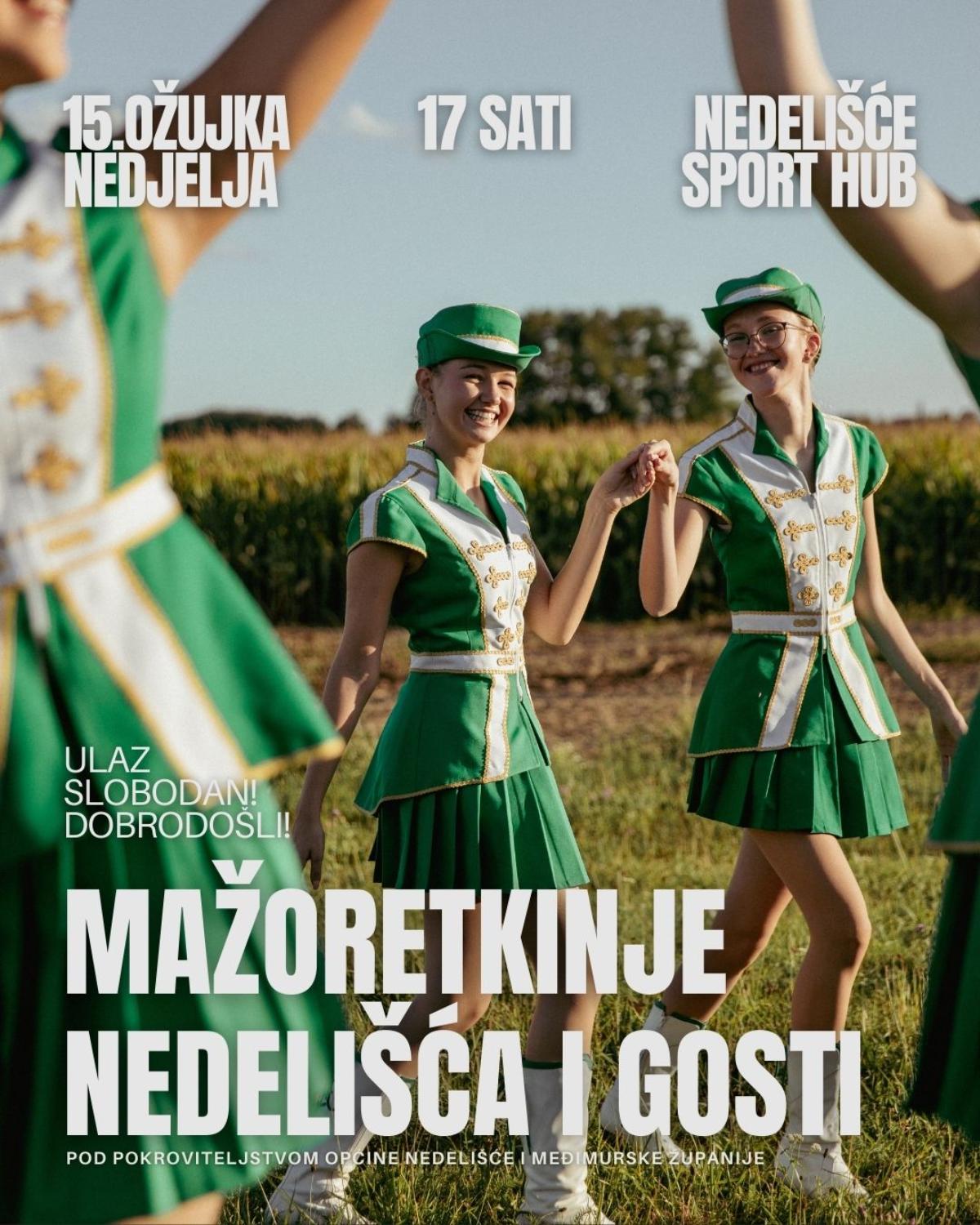 Mažoretkinje Nedelišća i gosti