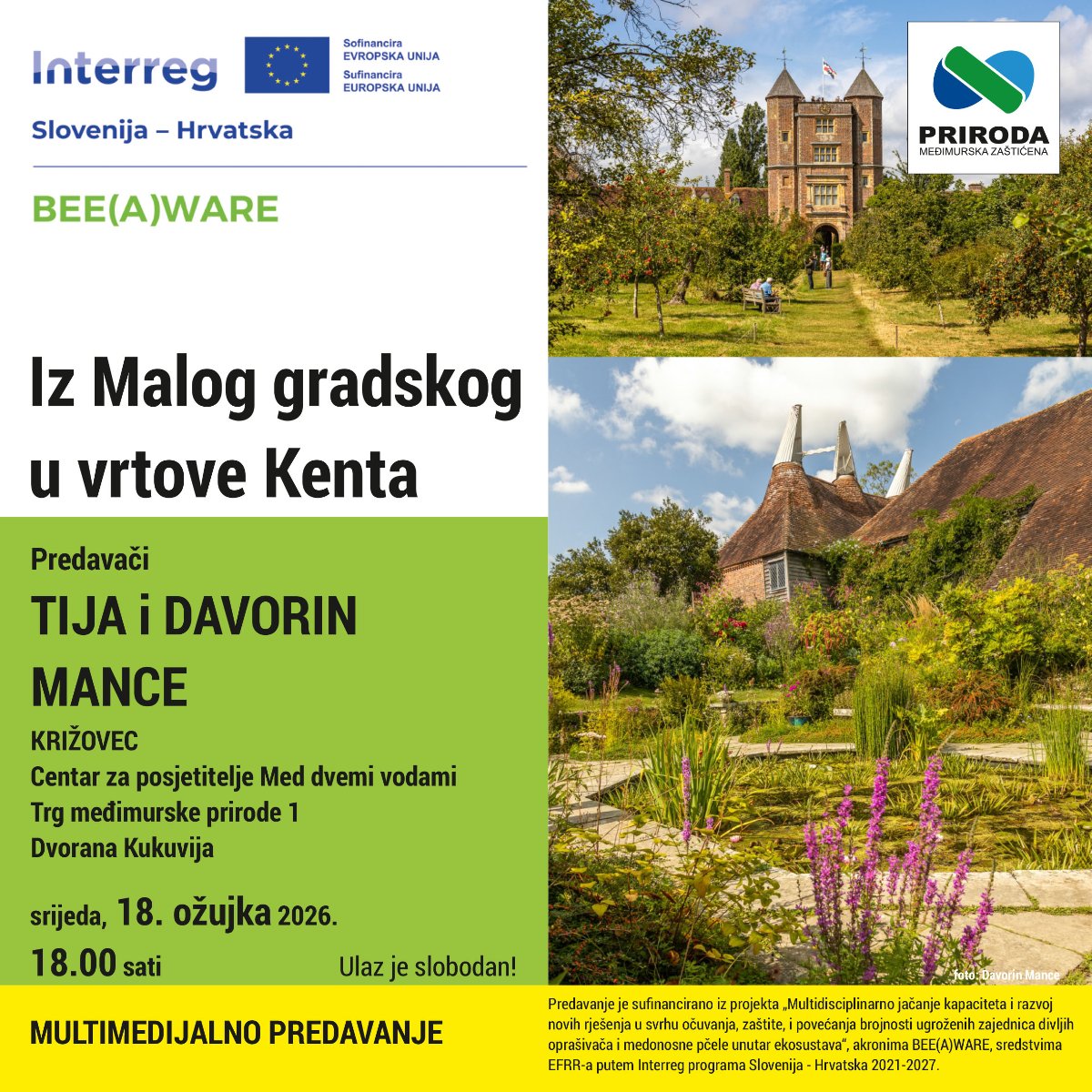 Pozivnica predavanja Bee(A)ware 3 (1)