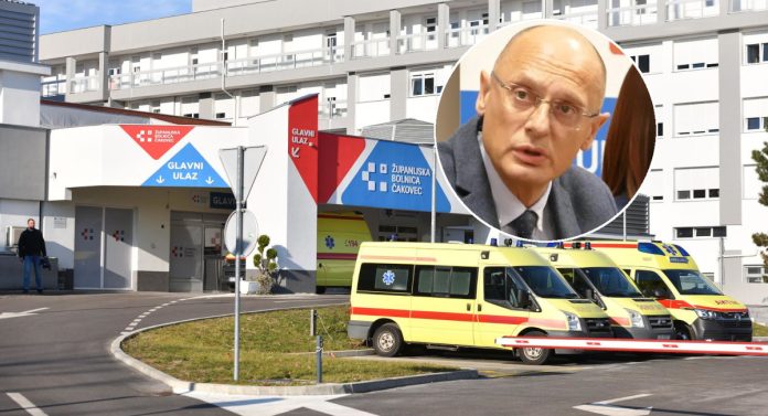 Ministar zdravstva Vili Beroš posjetio je Županijsku bolnicu Čakovec