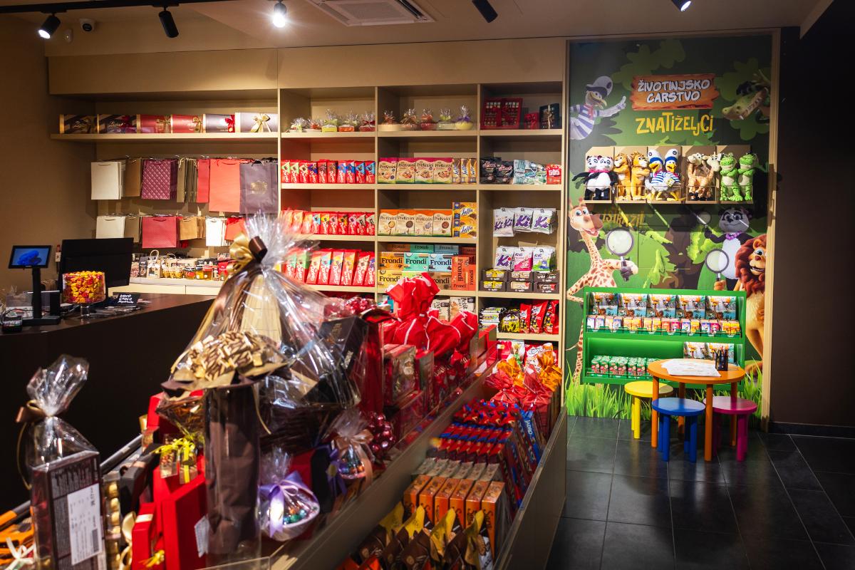 Životinjsko carstvo kutak u KRAŠ & shop u Čakovcu