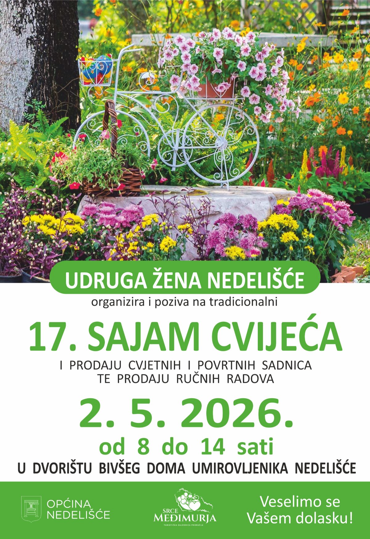 Plakat za sajam cvijeća