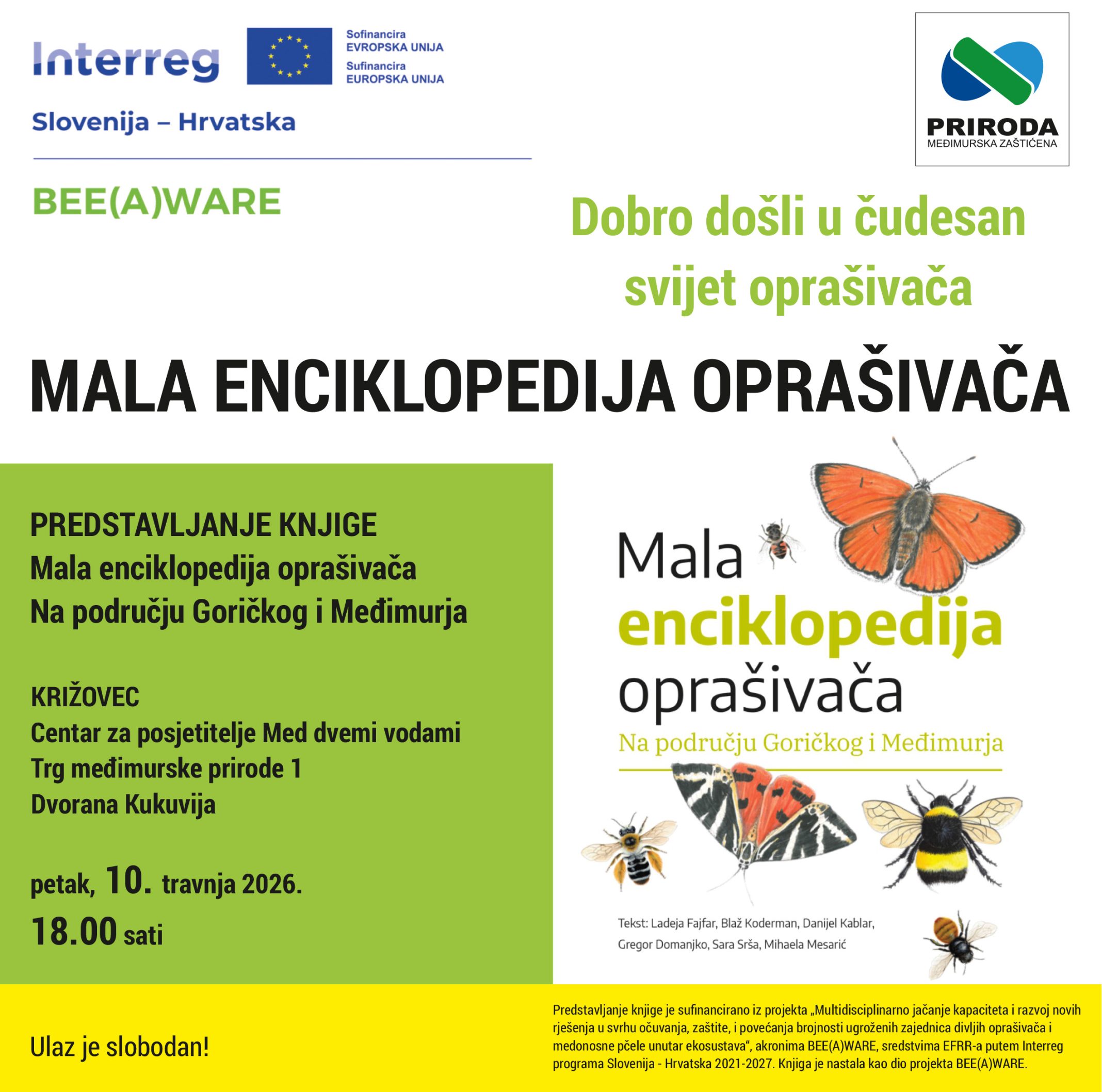 Pozivnica predavanja Bee(A)ware.cdr