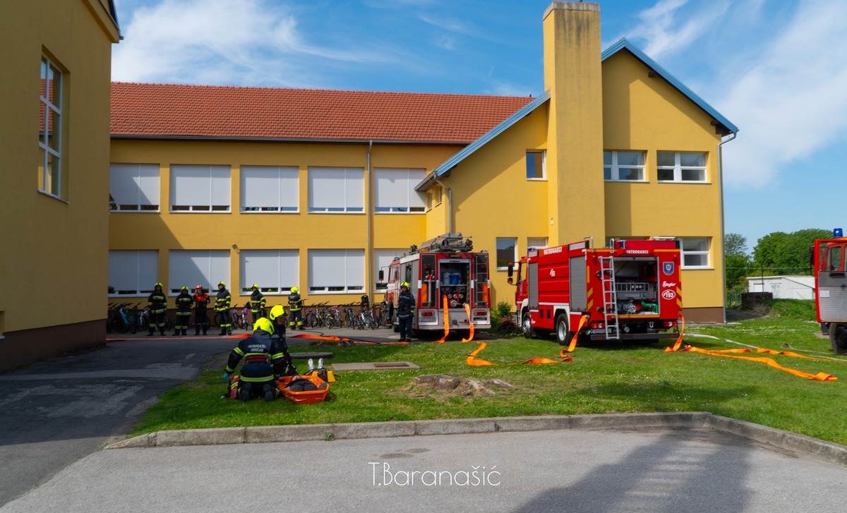Vatrogasna vježba Goričan