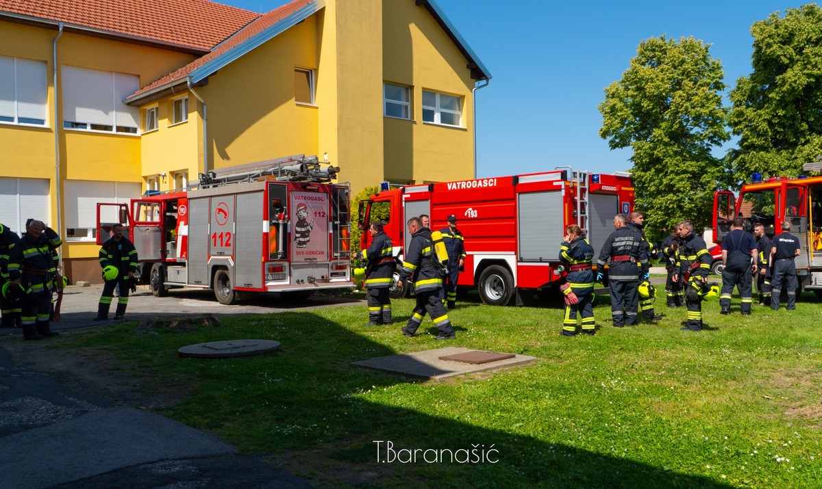 Vatrogasna vježba Goričan