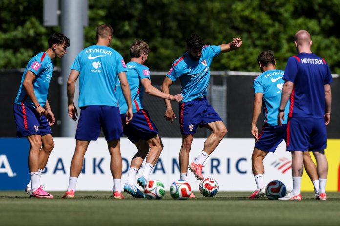 Croatia Training And Press Conference FIFA World Cup