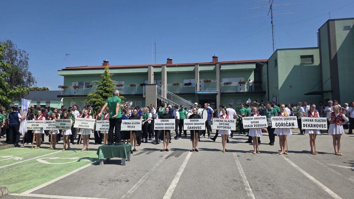 Smotra puhackih orkestara Mursko Sredisce