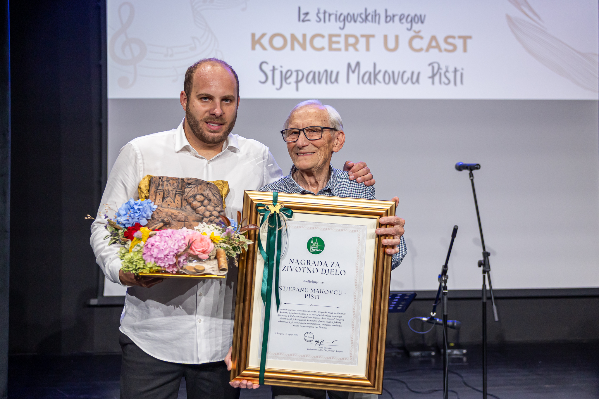 Koncert u čast Stjepanu Makovcu