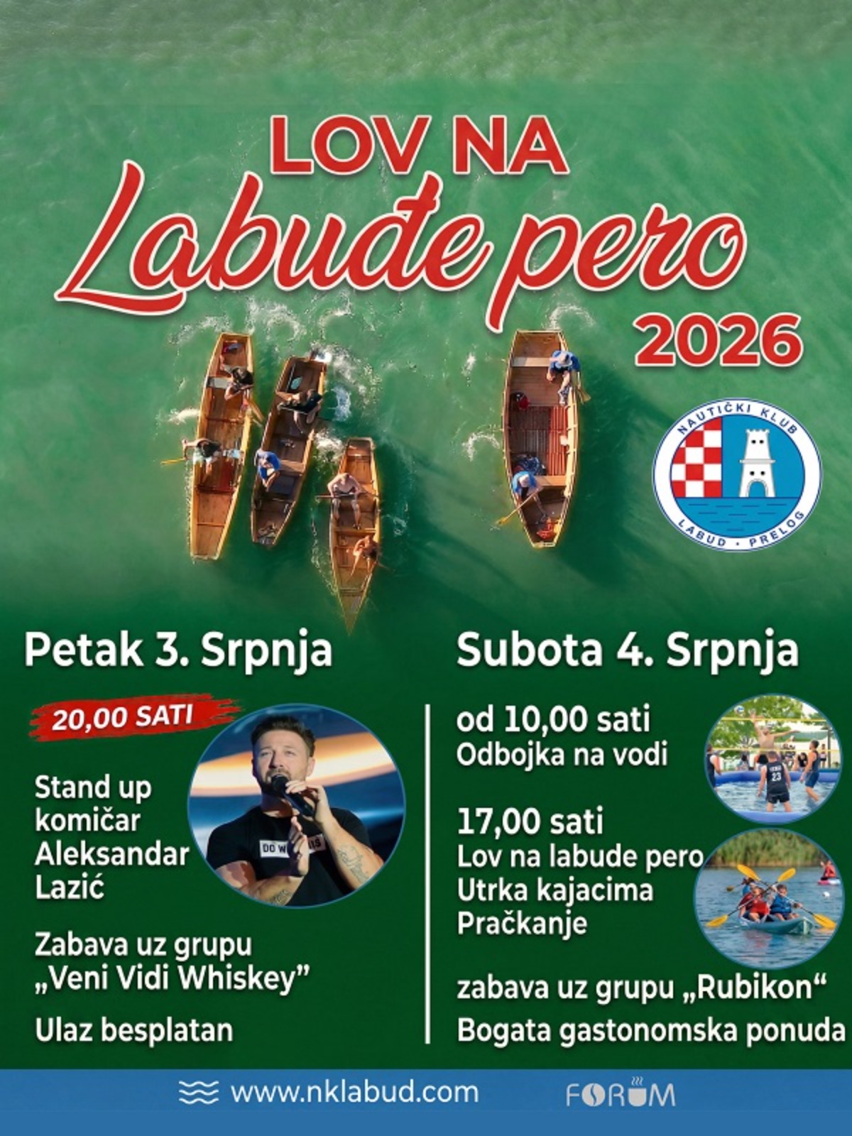 Lov na labuđe pero