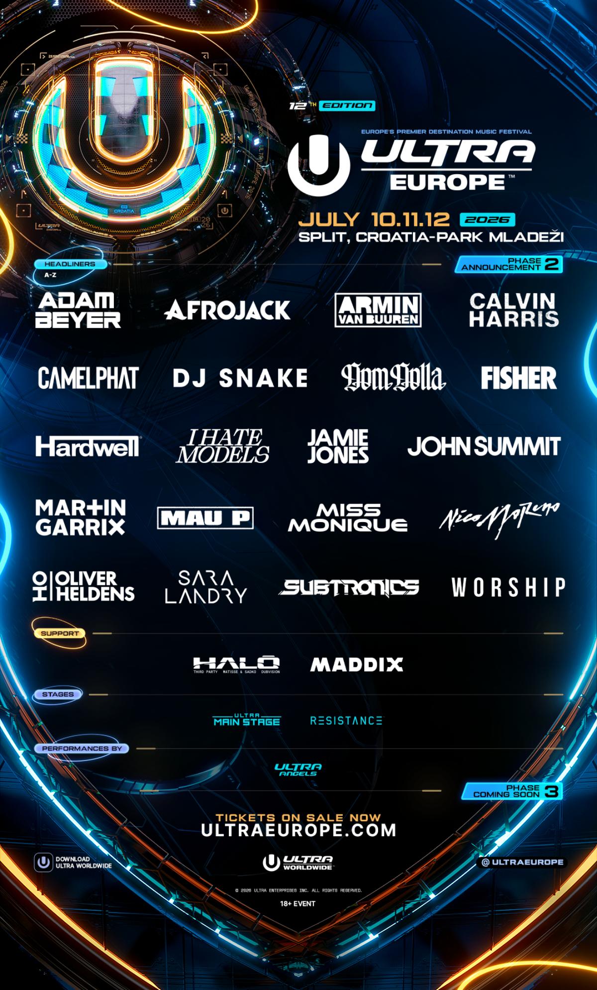 ULTRA EUROPE 26 ig story