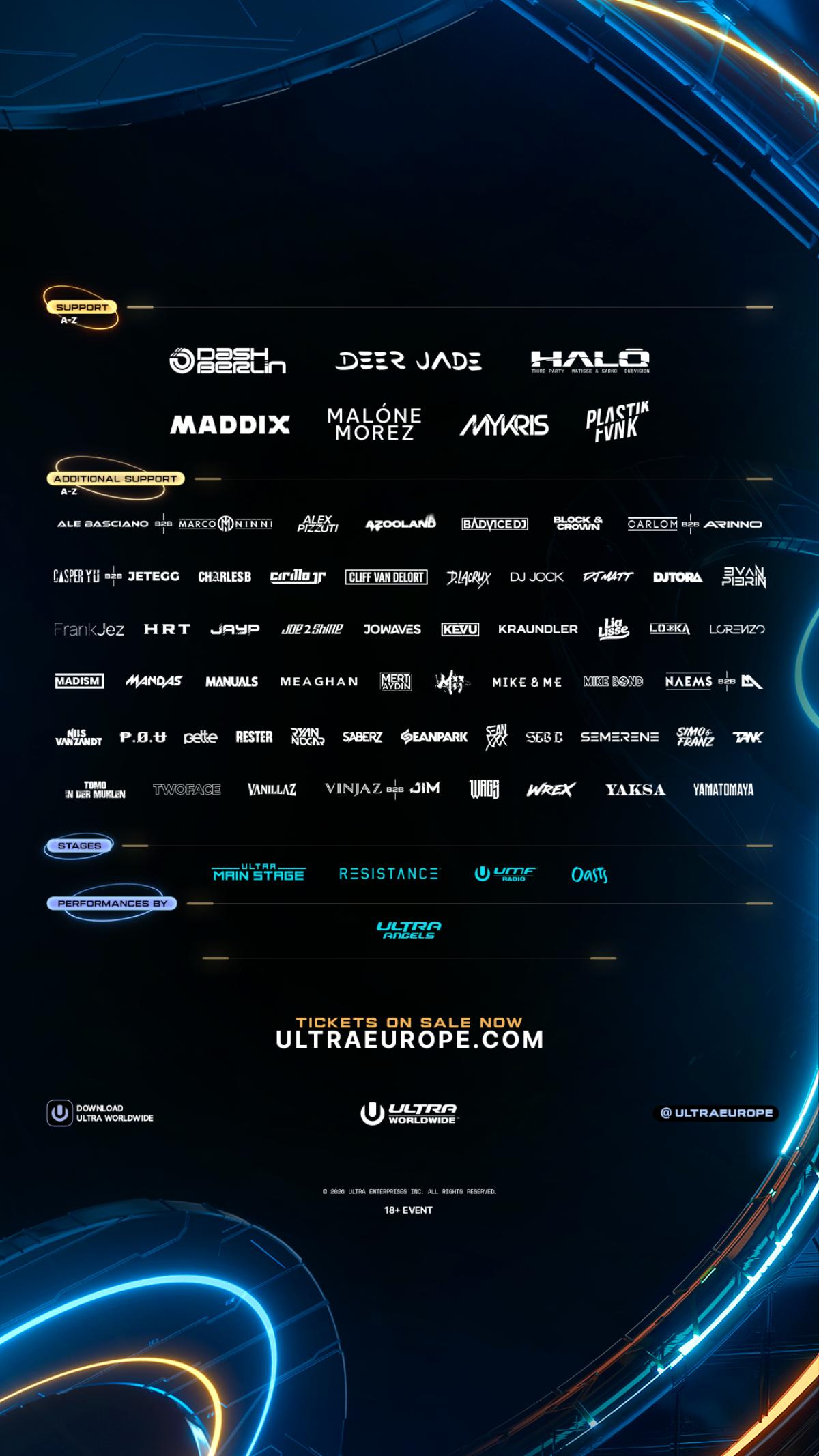 Ultra Europe Phase 3 Social IG Stories