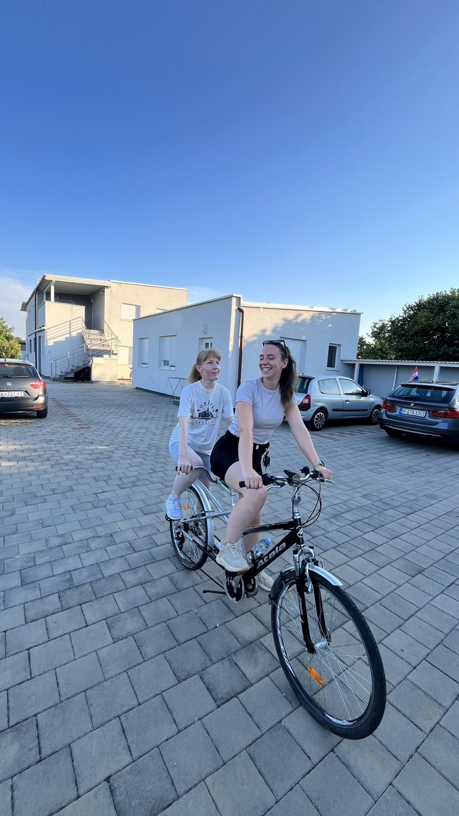 Vožnja tandem bicikla