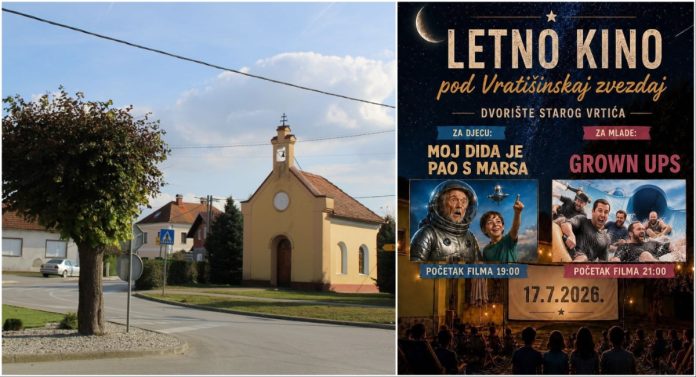 Naslovna ljetno kino Vratišinec