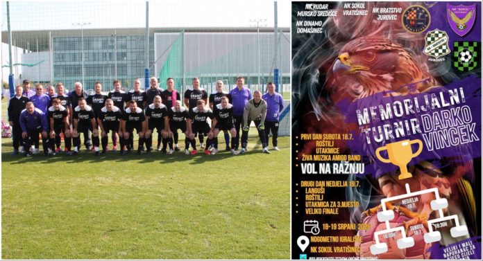 Turnir NK Sokol Vratišinec naslovna
