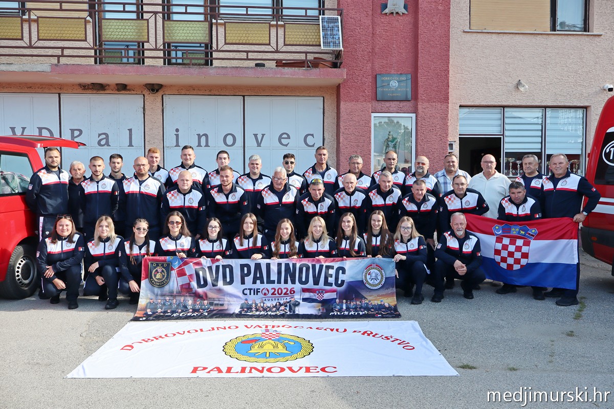 Za unutra 1 DVD Palinovec ispraćen je na odlazak na međunarodnu Vatrogasnu olimpijadu sa čak tri ekipe